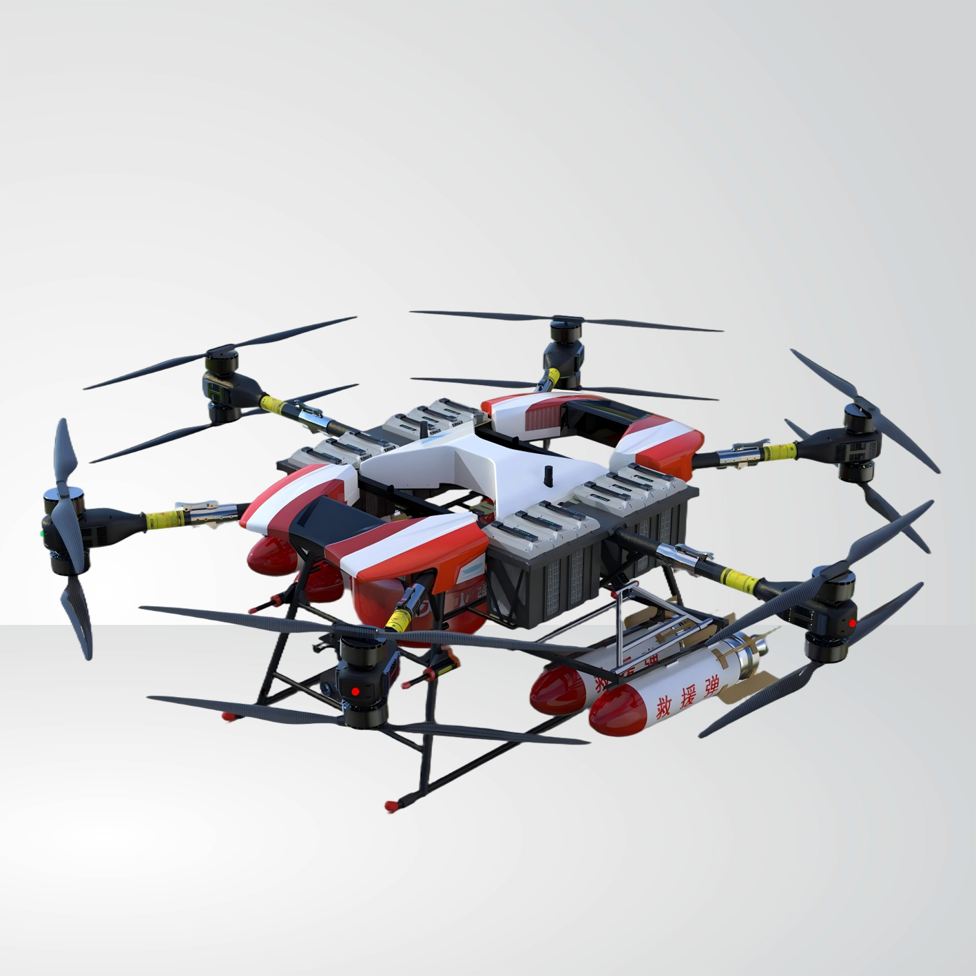 High-Rise Fire-Fighting UAV